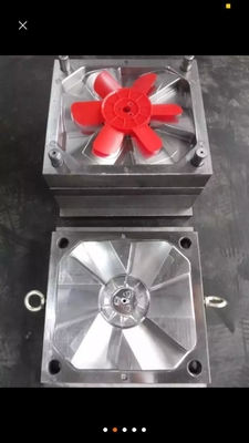 Aspa del ventilador plástica que hace máquina la máquina horizontal del moldeo a presión